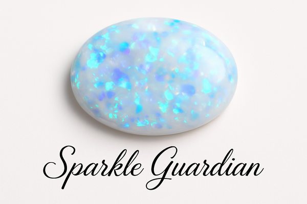 The opal should be whiter but have very cool colors